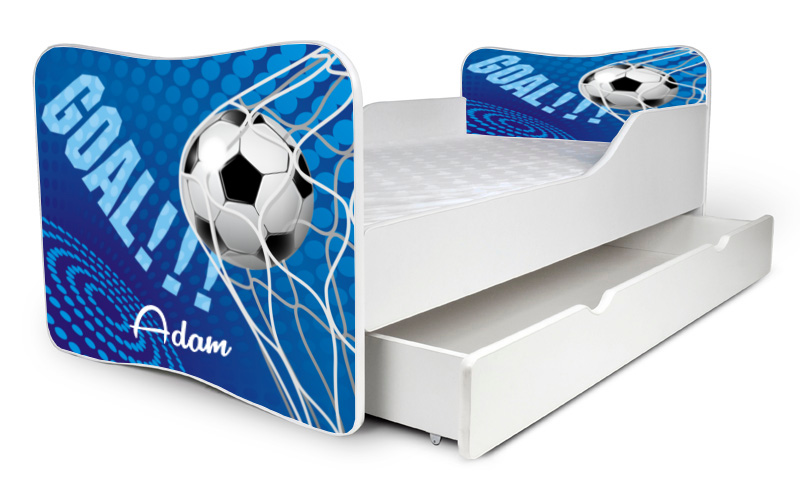Detská posteľ Futbal + šuflík